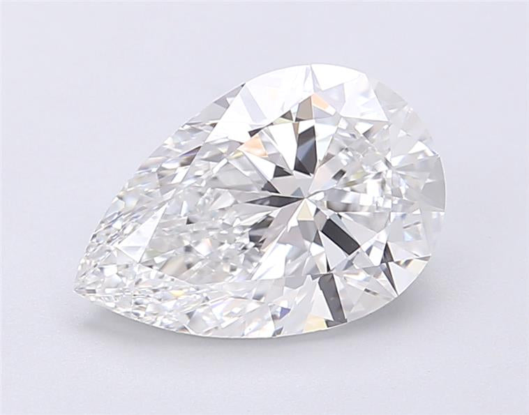 IGI 2.51 Carat Pear Lab Grown Diamond