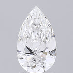 IGI 1.72 Carat Pear Lab Grown Diamond