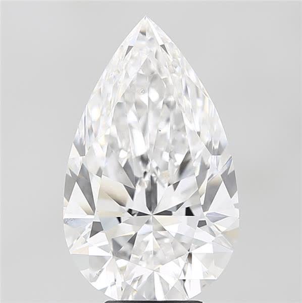 IGI 6.01 Carat Pear Lab Grown Diamond 人工培育鑽石 實驗室人造鑽石