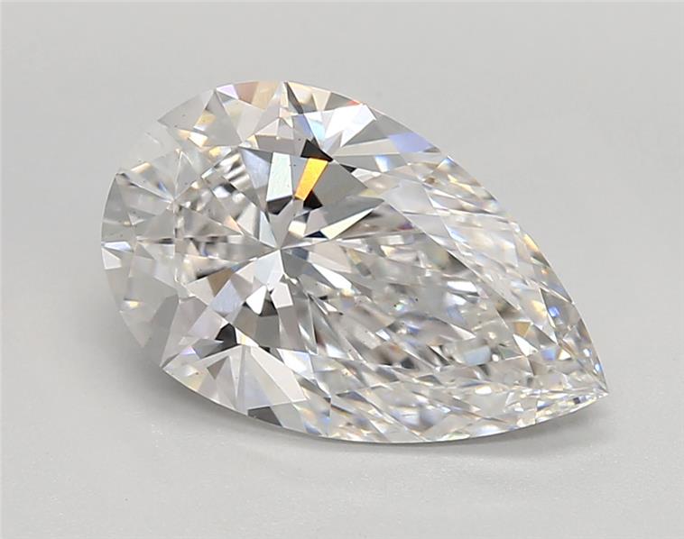 IGI 2.82 Carat Pear Lab Grown Diamond 人工培育鑽石 實驗室人造鑽石