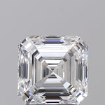 IGI 2 Carat Square Emerald Lab Grown Diamond