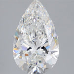 IGI 3.58 Carat Pear Lab Grown Diamond 人工培育鑽石 實驗室人造鑽石