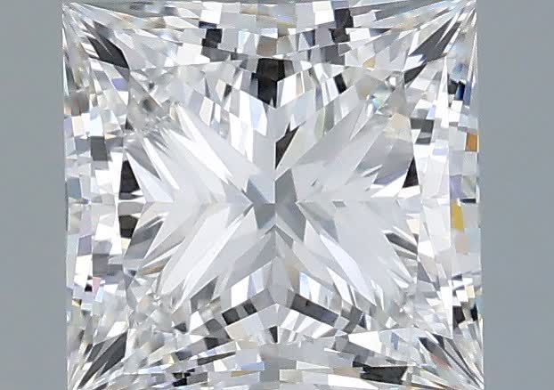 IGI 2.01 Carat Princess Cut Lab Grown Diamond 人工培育鑽石 實驗室人造鑽石