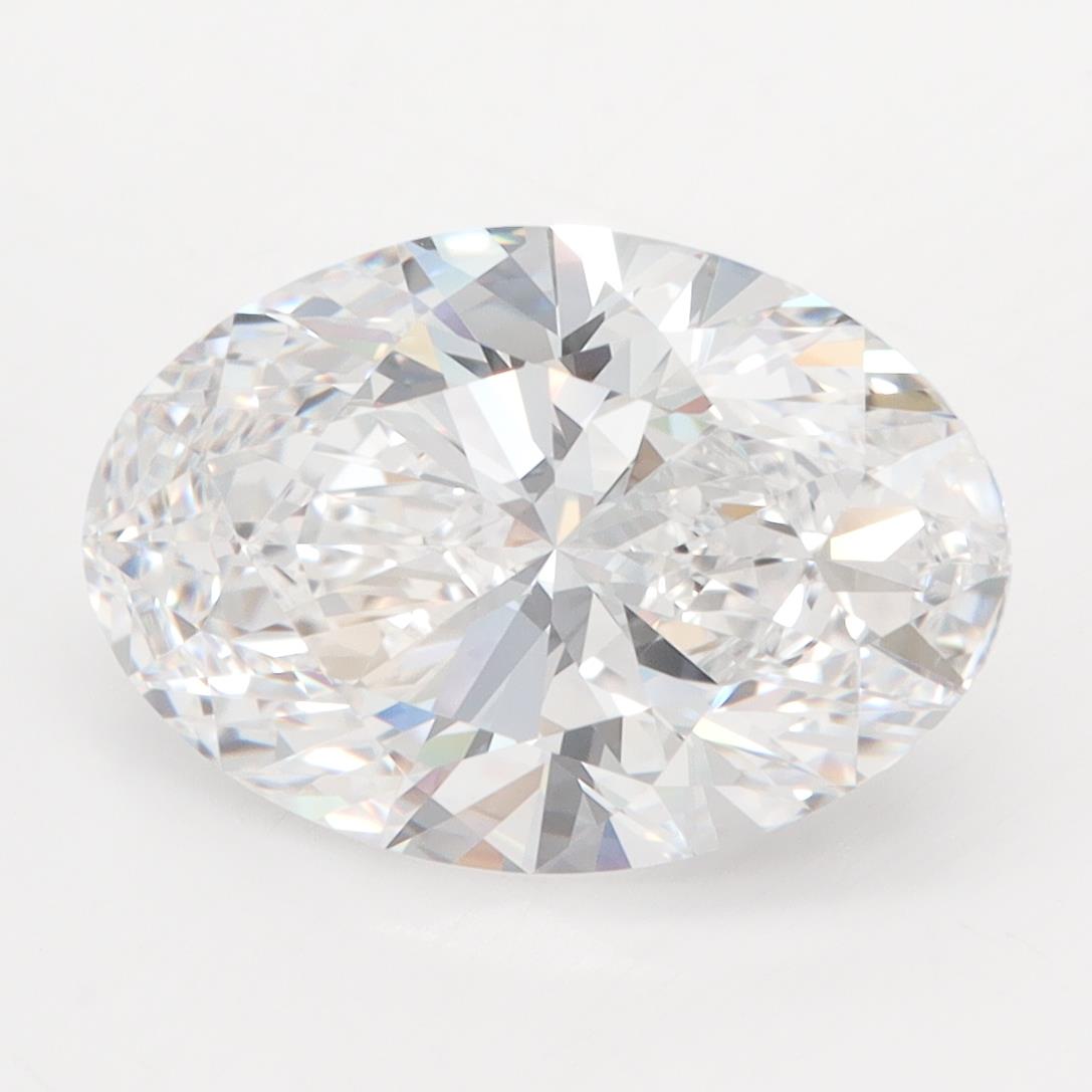 GIA 3.92 Carat Oval Lab Grown Diamond 人工培育鑽石 實驗室人造鑽石