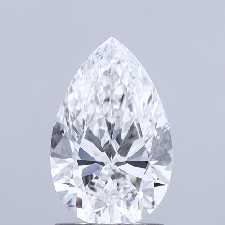 IGI 1.24 Carat Pear Lab Grown Diamond 人工培育鑽石 實驗室人造鑽石