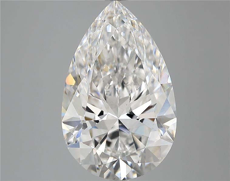 IGI 5.04 Carat Pear Lab Grown Diamond 人工培育鑽石 實驗室人造鑽石