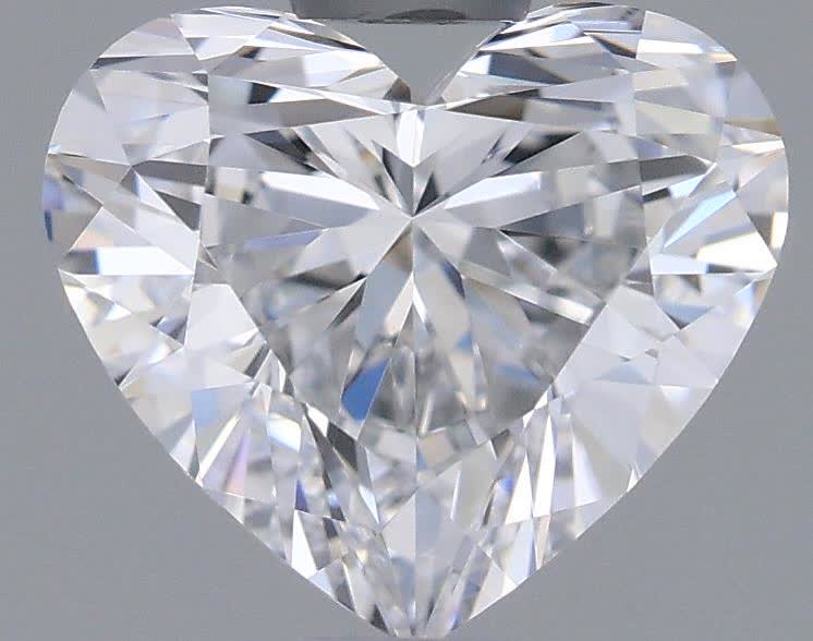 IGI 0.87 Carat Heart Lab Grown Diamond