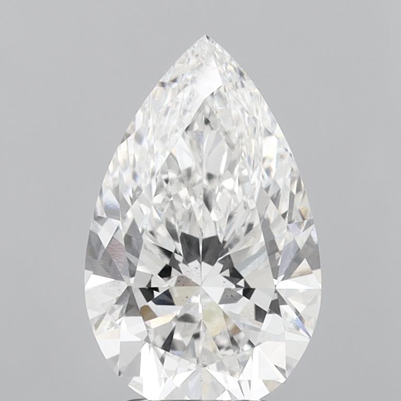 IGI 3.45 Carat Pear Lab Grown Diamond 人工培育鑽石 實驗室人造鑽石