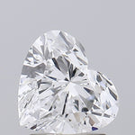 IGI 1.7 Carat Heart Lab Grown Diamond