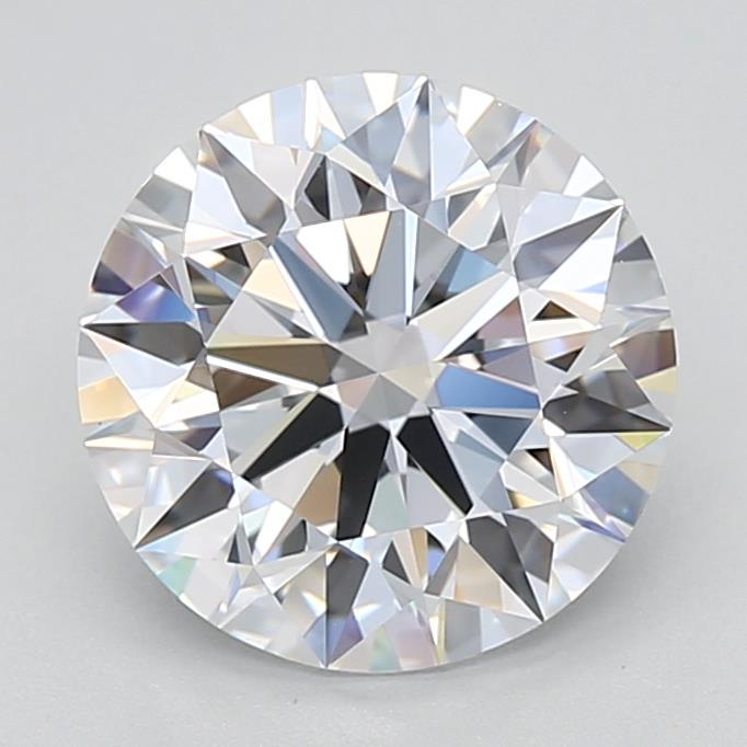 IGI 2.67 Carat Round Brilliant Lab Grown Diamond