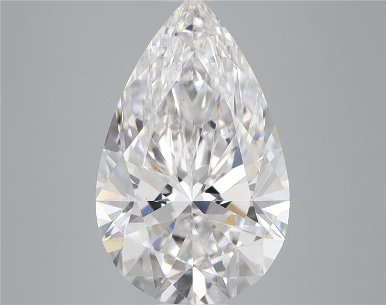 IGI 3.90 Carat Pear Lab Grown Diamond 人工培育鑽石 實驗室人造鑽石