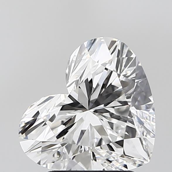 IGI 2.08 Carat Heart Lab Grown Diamond
