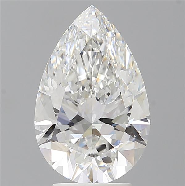 IGI 3.60 Carat Pear Lab Grown Diamond 人工培育鑽石 實驗室人造鑽石
