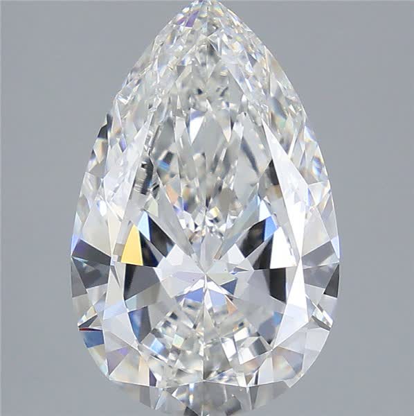 IGI 3.50 Carat Pear Lab Grown Diamond 人工培育鑽石 實驗室人造鑽石