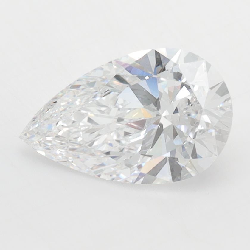 IGI 1.36 Carat Pear Lab Grown Diamond 人工培育鑽石 實驗室人造鑽石
