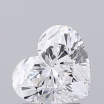 IGI 1.58 Carat Heart Lab Grown Diamond