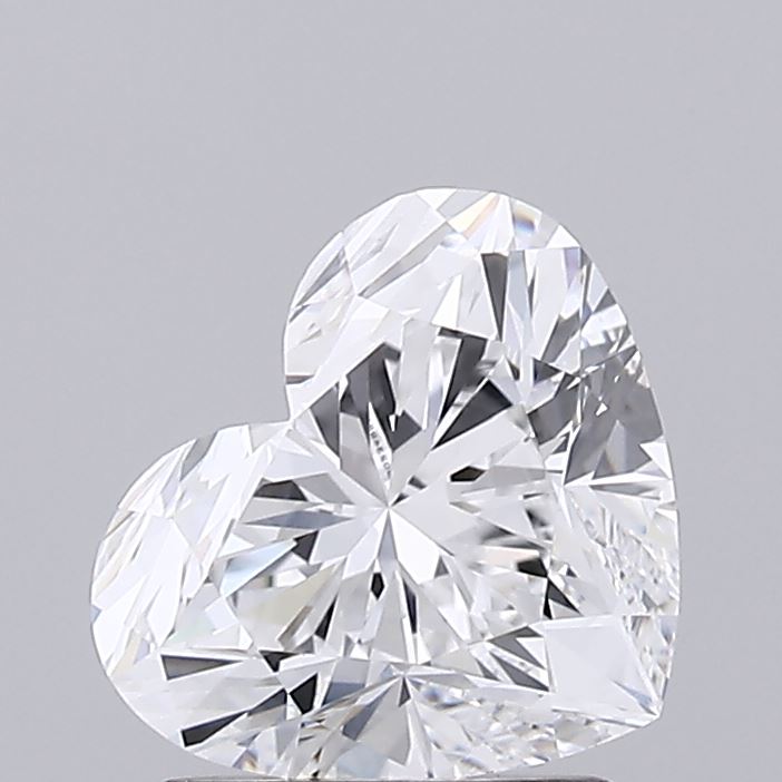 IGI 1.58 Carat Heart Lab Grown Diamond