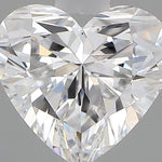 IGI 1.4 Carat Heart Lab Grown Diamond