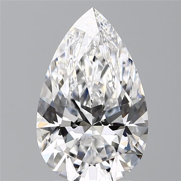 IGI 3.07 Carat Pear Lab Grown Diamond 人工培育鑽石 實驗室人造鑽石