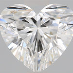 IGI 1.24 Carat Heart Lab Grown Diamond