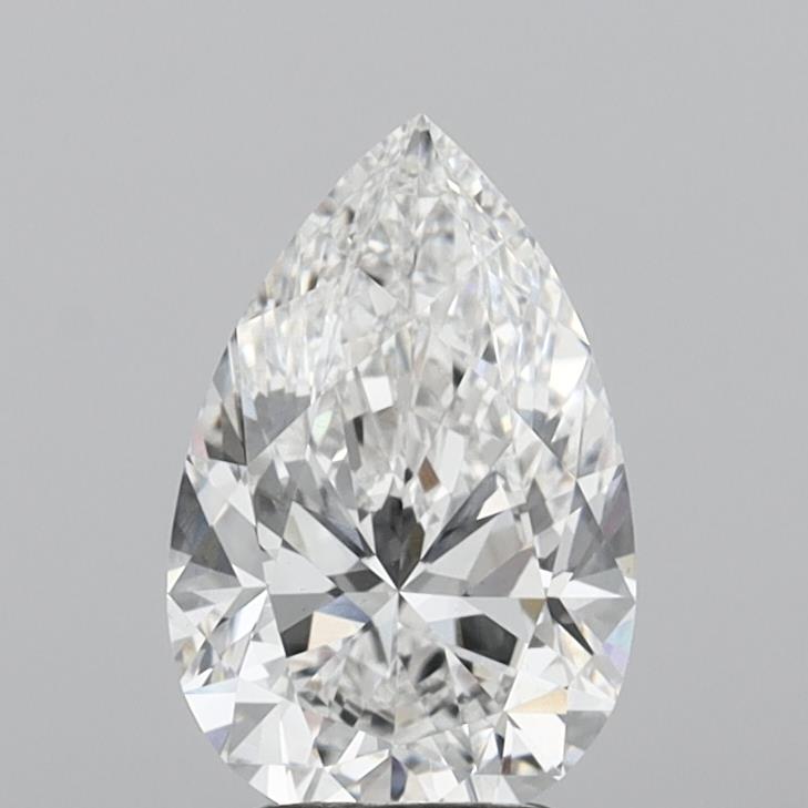 IGI 3.07 Carat Pear Lab Grown Diamond 人工培育鑽石 實驗室人造鑽石