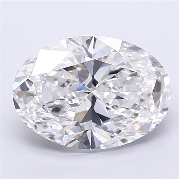 IGI 3.70 Carat Oval Lab Grown Diamond 人工培育鑽石 實驗室人造鑽石