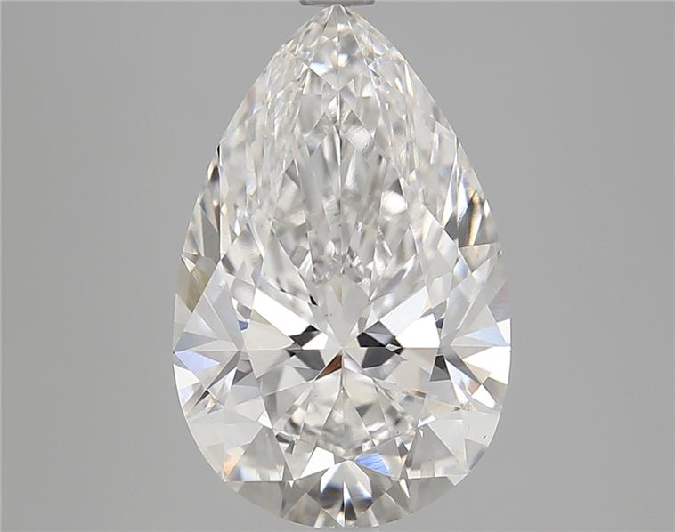 IGI 4.59 Carat Pear Lab Grown Diamond 人工培育鑽石 實驗室人造鑽石