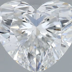 IGI 1.52 Carat Heart Lab Grown Diamond