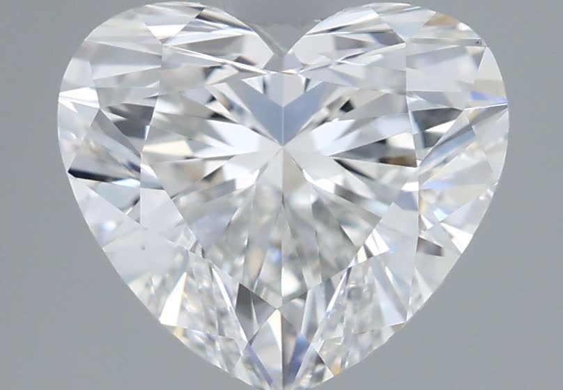 IGI 1.52 Carat Heart Lab Grown Diamond