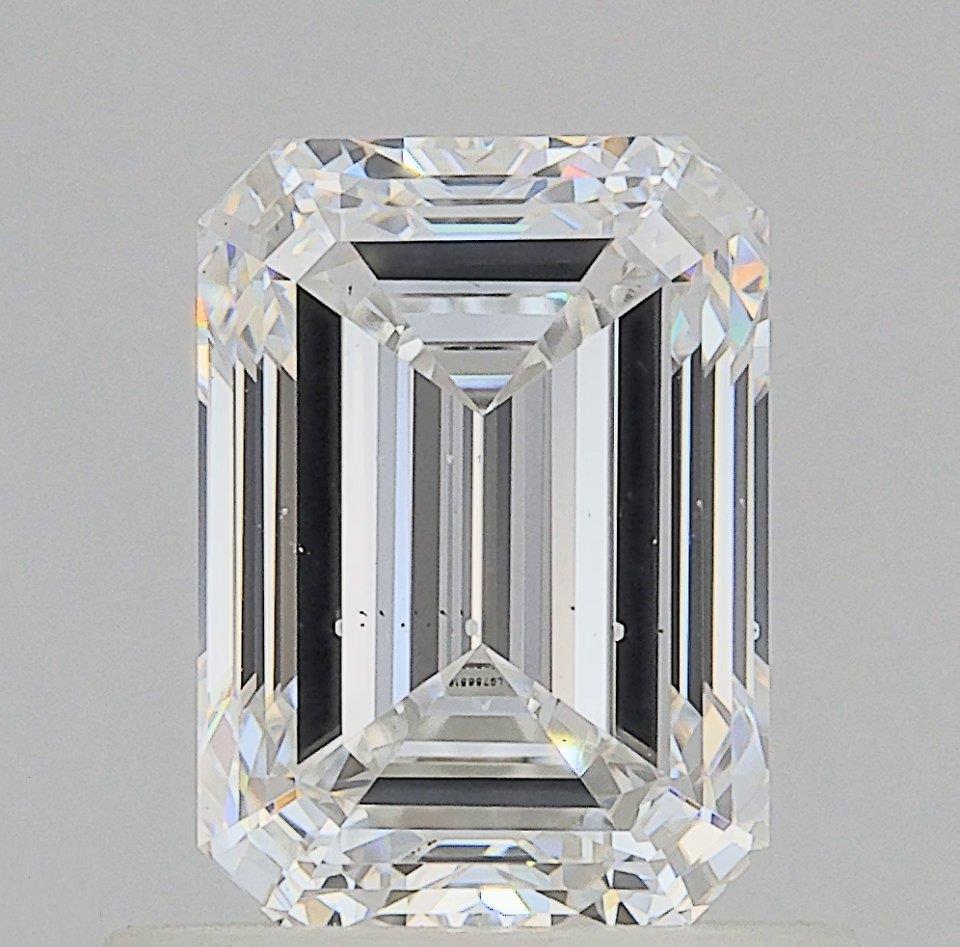 IGI 1.00 Carat Emerald Lab Grown Diamond 人工培育鑽石 實驗室人造鑽石