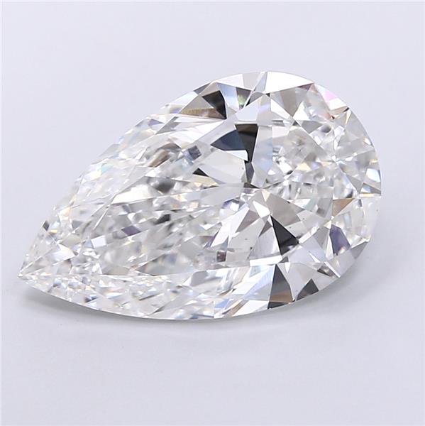 IGI 5.52 Carat Pear Lab Grown Diamond 人工培育鑽石 實驗室人造鑽石