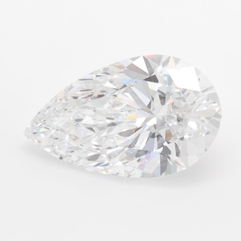 IGI 1.24 Carat Pear Lab Grown Diamond 人工培育鑽石 實驗室人造鑽石