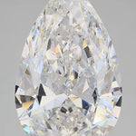IGI 5.02 Carat Pear Lab Grown Diamond 人工培育鑽石 實驗室人造鑽石