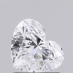 IGI 0.91 Carat Heart Lab Grown Diamond