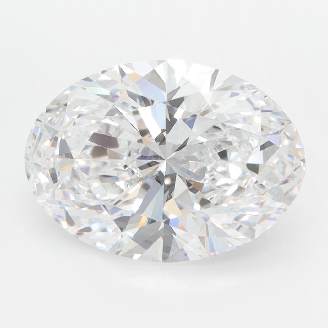 GIA 3.85 Carat Oval Lab Grown Diamond 人工培育鑽石 實驗室人造鑽石