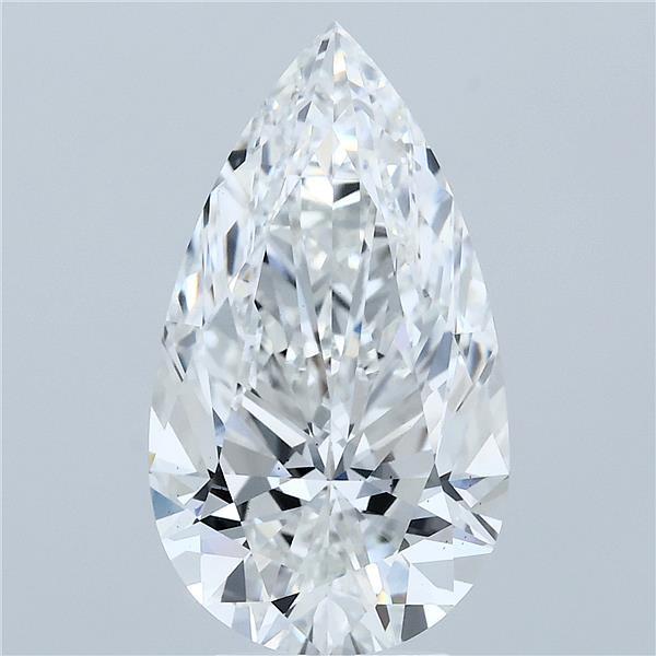 IGI 5.02 Carat Pear Lab Grown Diamond 人工培育鑽石 實驗室人造鑽石