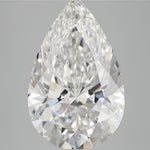 IGI 4.05 Carat Pear Lab Grown Diamond 人工培育鑽石 實驗室人造鑽石