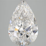 IGI 3.55 Carat Pear Lab Grown Diamond 人工培育鑽石 實驗室人造鑽石