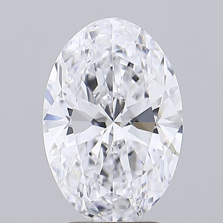 IGI 2.10 Carat Oval Lab Grown Diamond 人工培育鑽石 實驗室人造鑽石