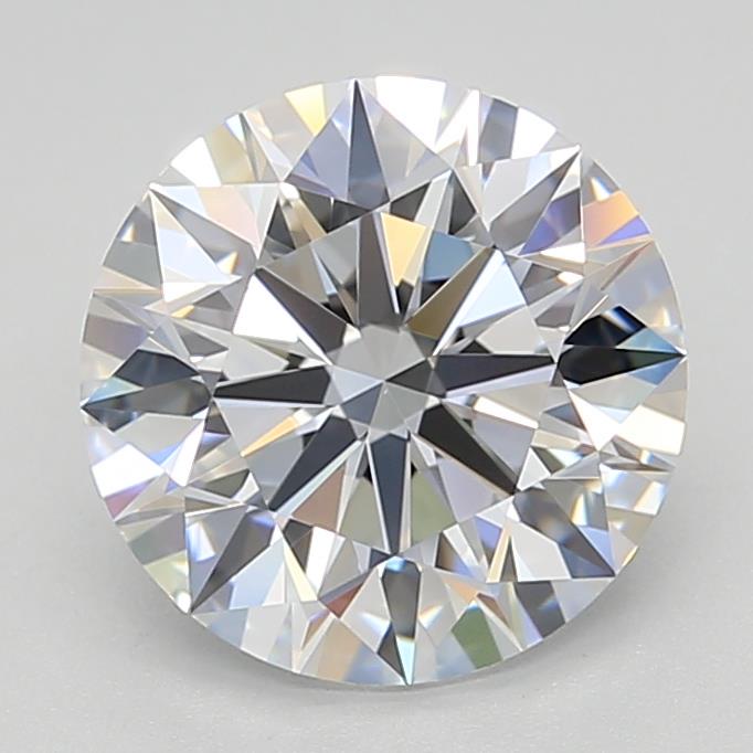GIA 2.54 Carat Round Brilliant Lab Grown Diamond