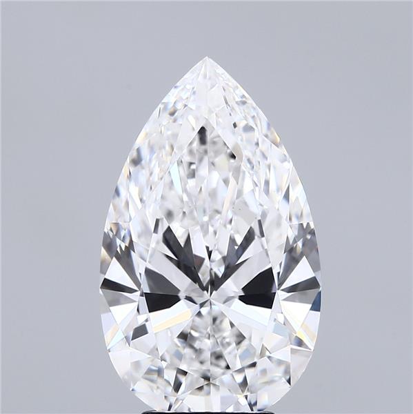 IGI 5.04 Carat Pear Lab Grown Diamond 人工培育鑽石 實驗室人造鑽石