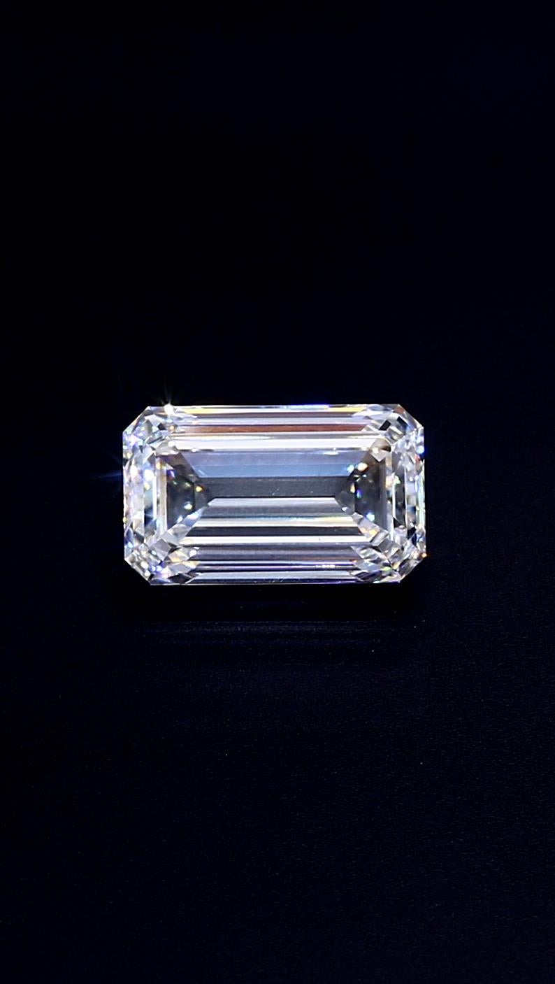 IGI 4.42 Carat Emerald Lab Grown Diamond 人工培育鑽石 實驗室人造鑽石
