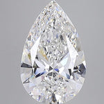 IGI 6.53 Carat Pear Lab Grown Diamond 人工培育鑽石 實驗室人造鑽石