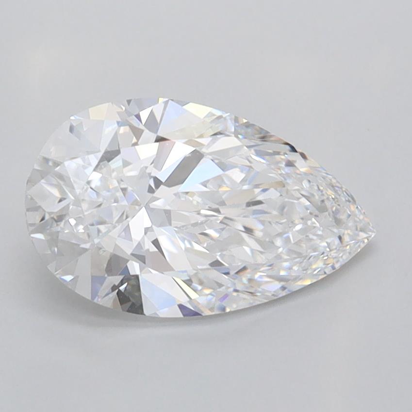 IGI 1.37 Carat Pear Lab Grown Diamond 人工培育鑽石 實驗室人造鑽石