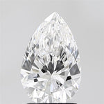 IGI 1.57 Carat Pear Lab Grown Diamond