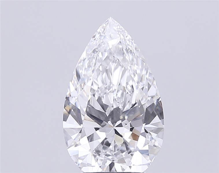 IGI 3.00 Carat Pear Lab Grown Diamond 人工培育鑽石 實驗室人造鑽石