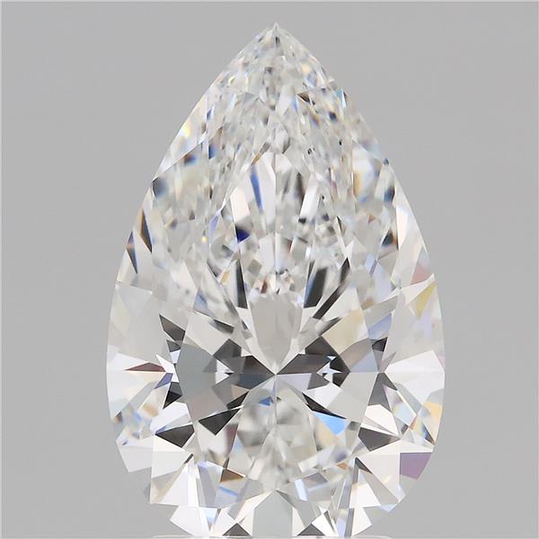 IGI 3.04 Carat Pear Lab Grown Diamond 人工培育鑽石 實驗室人造鑽石