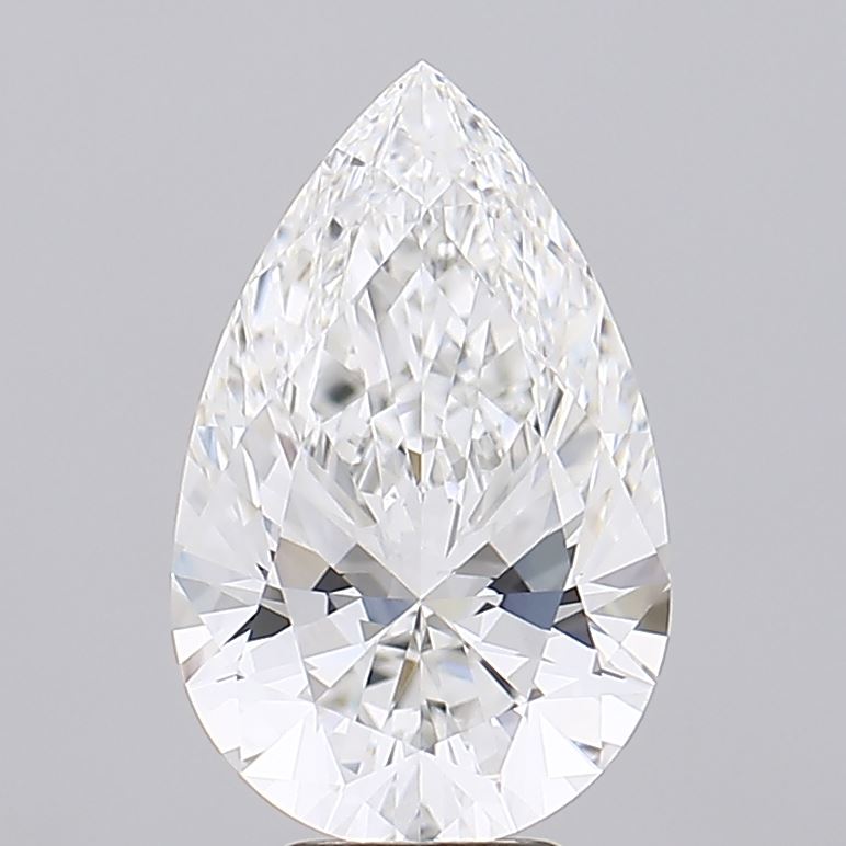 IGI 6.07 Carat Pear Lab Grown Diamond 人工培育鑽石 實驗室人造鑽石