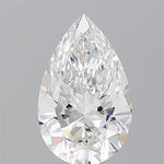 IGI 0.88 Carat Pear Lab Grown Diamond