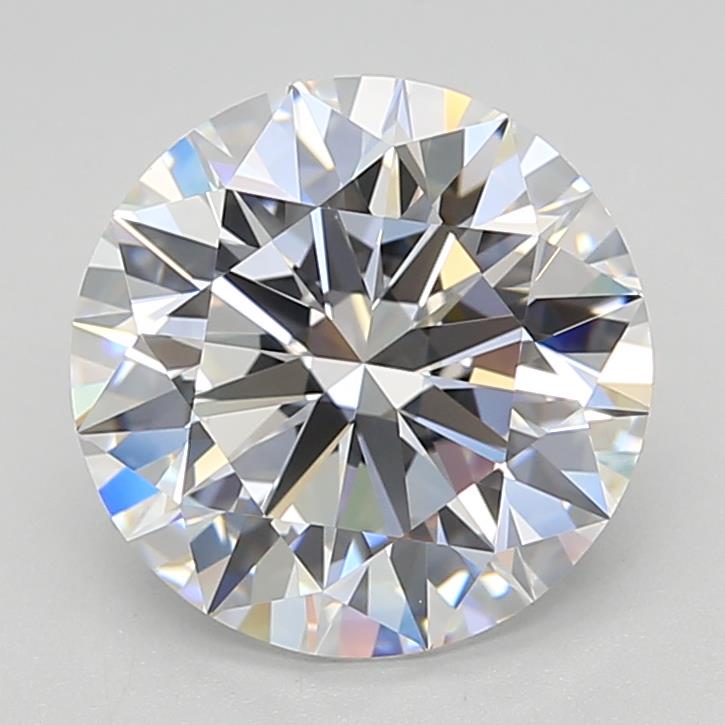 GIA 3.02 Carat Round Brilliant Lab Grown Diamond